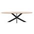 Eettafel Nemaro Tonvormig Eiken Snow 240x110 cm