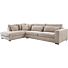 Hoekbank Comiso Links Taupe 