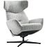 Relaxfauteuil Ibara Grijs