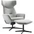 Relaxfauteuil Ibara Grijs