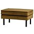 RODEO HOCKER OP POTEN VELVET HONINGGEEL