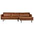 RODEO CHAISE LONGUE RECHTS COGNAC