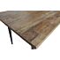 GUILD TAFEL NATUREL MET ZWART ONDERSTEL 220x90CM