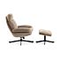 Relaxfauteuil Lenn taupe