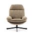 Relaxfauteuil Lenn taupe