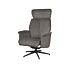  Fauteuil Verdal Antraciet Cosmo - Incl. Hocker