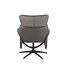 Fauteuil Verdal Antraciet Cosmo - Incl. Hocker