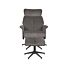 Fauteuil Verdal Antraciet Cosmo - Incl. Hocker