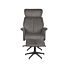 Fauteuil Verdal Antraciet Cosmo - Incl. Hocker