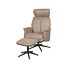  Fauteuil Verdal Antraciet Cosmo - Incl. Hocker