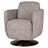  Draaifauteuil Turner black chenille