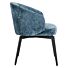 Stoel Amphara Blue Chenille Fire Retardant