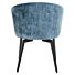 Stoel Amphara Blue Chenille Fire Retardant