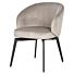 Stoel Amphara Khaki Velvet Fire Retardant