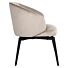 Stoel Amphara Khaki Velvet Fire Retardant