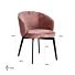Stoel Amphara Rose Chenille Fire Retardant