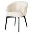  Stoel Amphara Khaki Velvet Fire Retardant