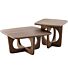 Salontafel Aseri 70x70 Bruin