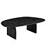 LABEL51 Salontafel Cooper Zwart Mangohout 135 cm