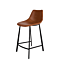  Dutchbone Counter Stool Franky Black