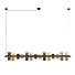 Hanglamp 14L cylinder mixed glass  (G9)
