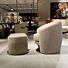 Fauteuil Fenna + Poef