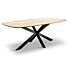  Eettafel Rinske Eikenhout Zwart 