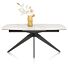 Uitschuiftafel Padova 180(+60)x90 Cm Wit