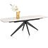 Uitschuiftafel Padova 180(+60)x90 Cm Wit