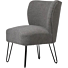 Fauteuil Maud Antraciet