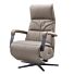 Relaxfauteuil Chanti L Met Sta-op Bruin Leer