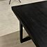 Bartafel Zwart Eiken 160x90x93(H)cm