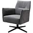 XOOON Fauteuil Matera Lage Rug Antraciet