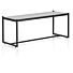 Salontafel Modali Hoog 100x38 Cm Glas