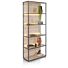 Lindfield, Boekenkast 80 Cm. - 5-Niches (+ LED)