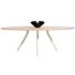 Eetkamertafel Arvada Ellips 250x110 Cm Naturel Nebbia