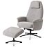 Relaxfauteuils Tonale Incl. Poef  Kiezel