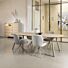 Eetkamertafel Niora Rechthoek 270x100 Cm Silk Grey Naturel