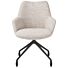 Armstoel Mats Met Wielen Creme