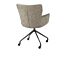 Armstoel Sage met Wielen Beige
