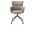 Armstoel Sage met Wielen Beige