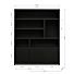 Boekenkast Diamond Taupe Breed 180cm Eiken