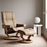 Stressless RelaxFauteuil Mayfair Bruin Onderstel - Beige