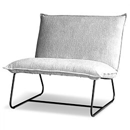 Lounge Fauteuil Elton Ecru