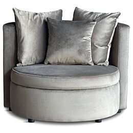 Luxe Lounge Fauteuil Vermont Taupe Small