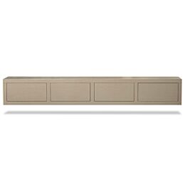 TV-meubel Diamond Zwevend 240 Taupe