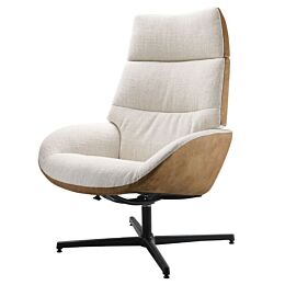 IN.HOUSE Fauteuil Erola Beige Bruin