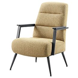 Fauteuil Atika okergeel