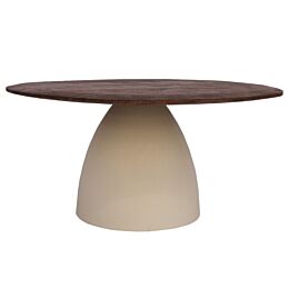 Salontafel Marroni 37x86x76 Mangohout Bruin
