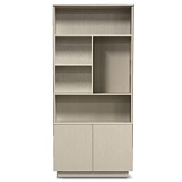 Boekenkast Eco Line 5 Vaks Rechts Taupe